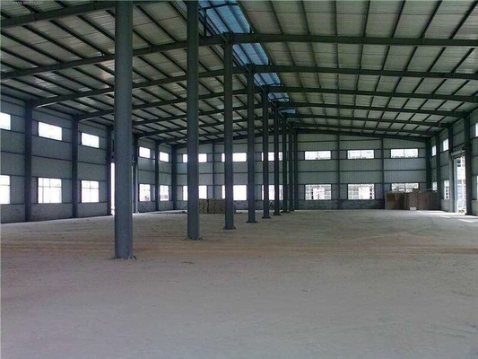 ساختمان انبار آماده ساخت قوی ساختار اصلی C Beam H Beam برای صنعتی