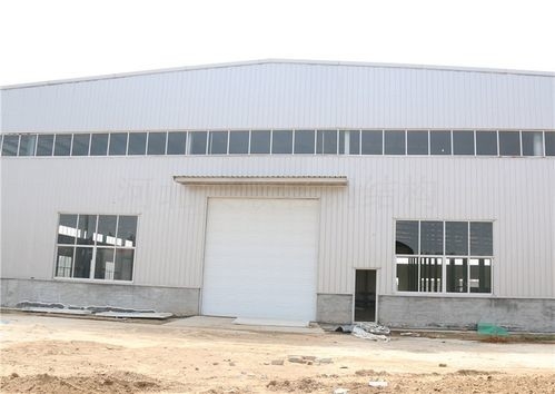راه حل ذخیره سازی کارآمد ساختار فولادی انبار گرم غوطه ور شدن گالوانیزه با درب رول