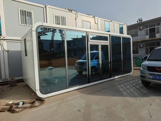 ورق THC 0.326mm-0.476mm OEM Two Bedroom Shipping Container Home