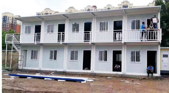 خانه کانتینری تاشو جداشدنی