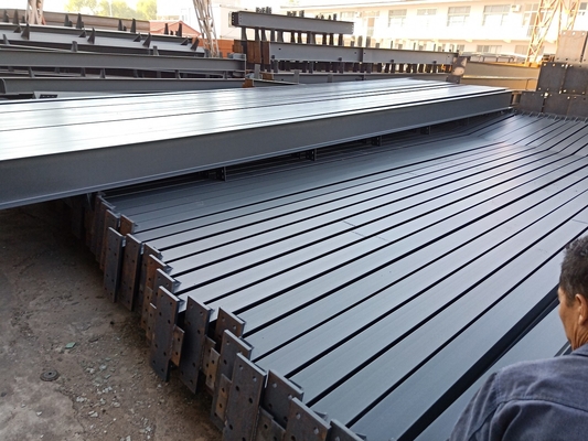 نصب آسان سازه فولادی پیش ساخته 4000mm تا 15000mm پرتو H