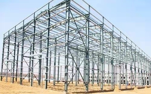 Q235 Q345 کشاورزی ساختمان فولادی فلزی سوله گاو حیاط گاو