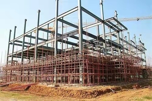 سازه خانه LGSF دیوار نازک ویلایی استیل گیج دو طبقه مقاوم در برابر باد