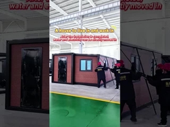 خانه کانتینری 20 فوت با طرح آجر قرمز